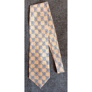 Tie 70s 80s 90s Y2K New Vintage Stock Ferrell Reed Gold Green Blue 60 Inches